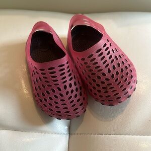 🍼 Baby Girl Water Shoes Pink Black 5/6